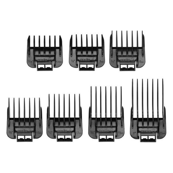 Andis Professional Master 7 Pcs Attachment Comb Set #01380