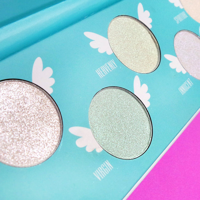 Rude Cosmetics - Rude Cosmetics - Angelic Glow Highlighter and Eyeshadow Palette