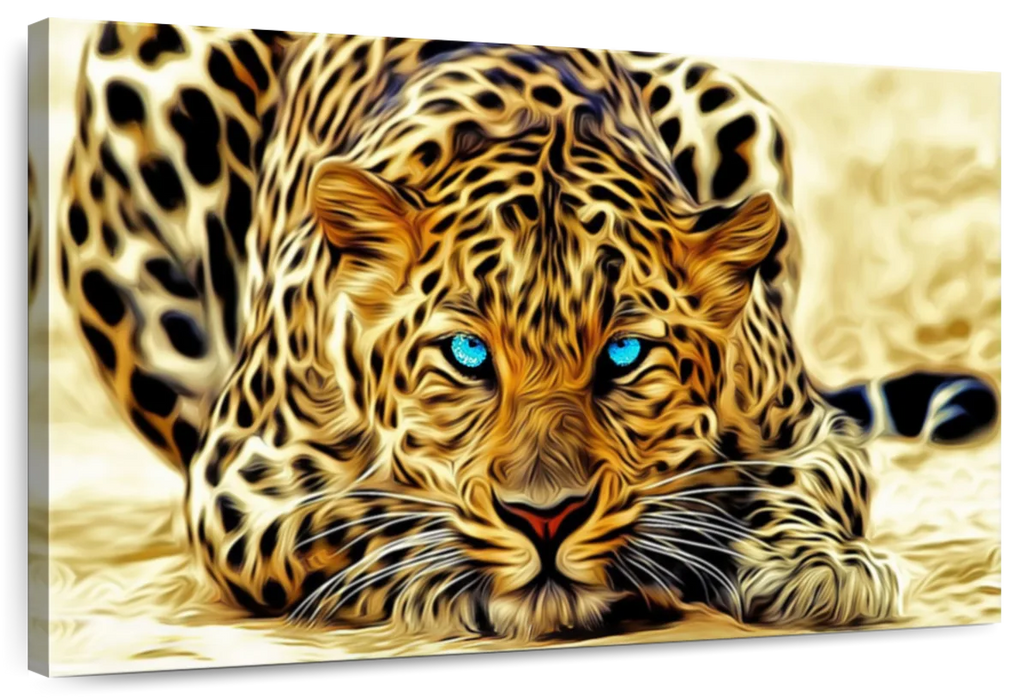 Blue Eyed Jaguar Wall Art