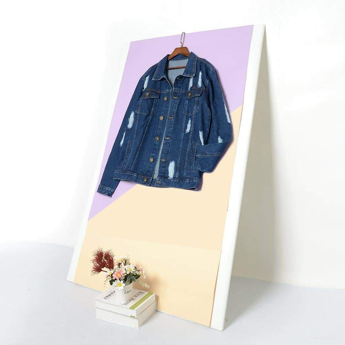 Denim Not Your Boyfriends Jean Jacket by Anna-Kaci