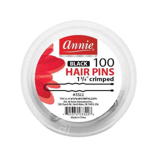Mill's Beauty Supply Annie Hair Pins, Crimped #3322 Hair Accessories