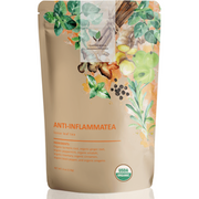 Gardenika Shop Anti-Inflammatory Loose Tea, Daily Comfort & Wellness Support - Ayurvedic Blend with Turmeric - Ginger & Cinnamon - Herbal & Caffeine-Free - Organic & Kosher Loose Leaf Tea