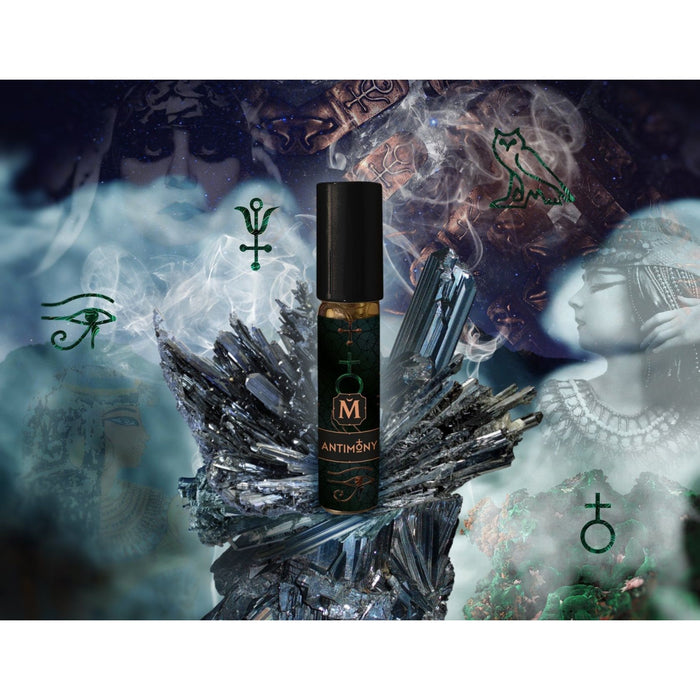 House Of Matriarch High Perfumery - Antimony - 100% Natural Kohl Inspired Incense Perfume: The Smoky Eye In Fragrance Form
