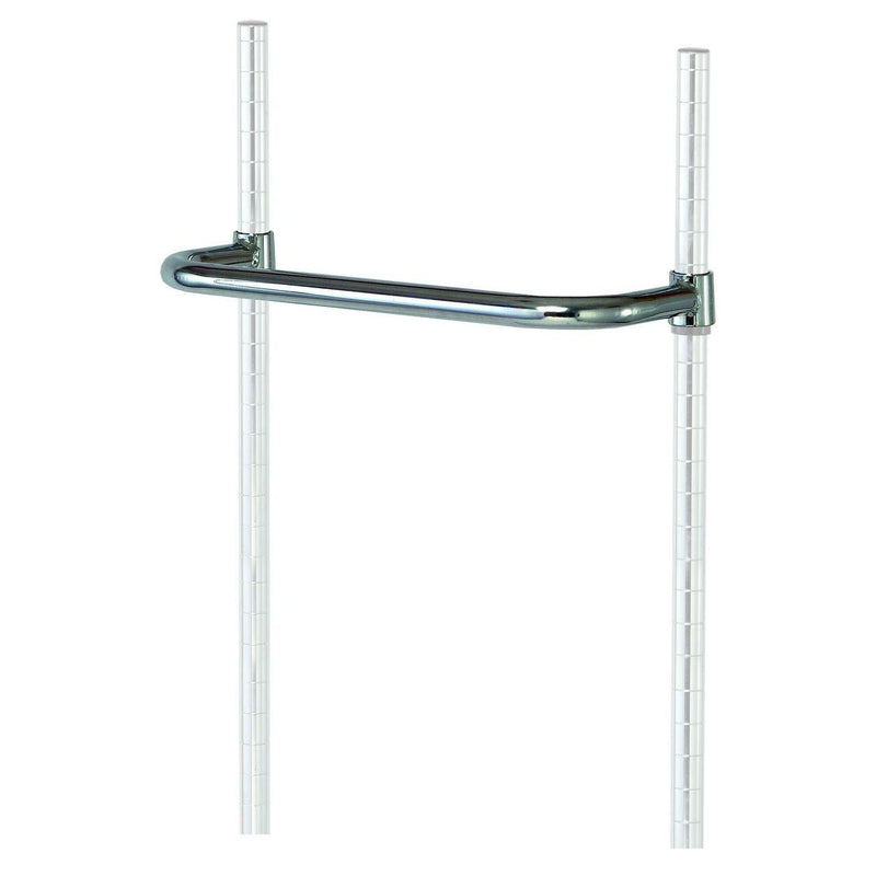 Nexel 21-Inch Chrome Safety Push Handle for Wire Shelving Carts (10-Count) Business & Industrial