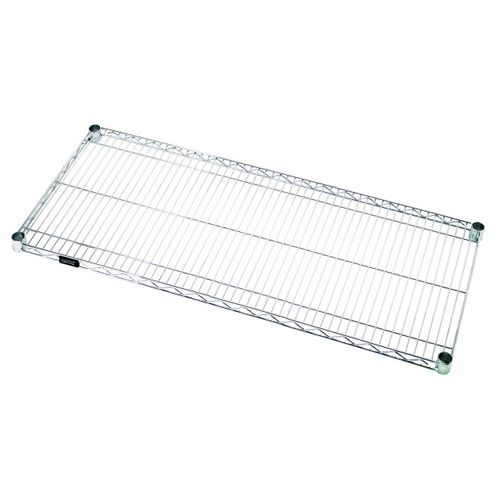 Quantum Storage Systems 24" x 72" Heavy-Duty Stainless Steel Wire Shelves (2-Pack) Shelving