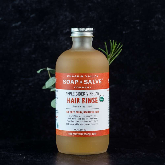 Chagrin Valley Soap & Salve - Apple Cider Vinegar Rinse Concentrate: Fresh Mint