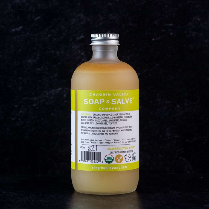 Chagrin Valley Soap & Salve - Apple Cider Vinegar Rinse Concentrate: Lemongrass Tea Tree