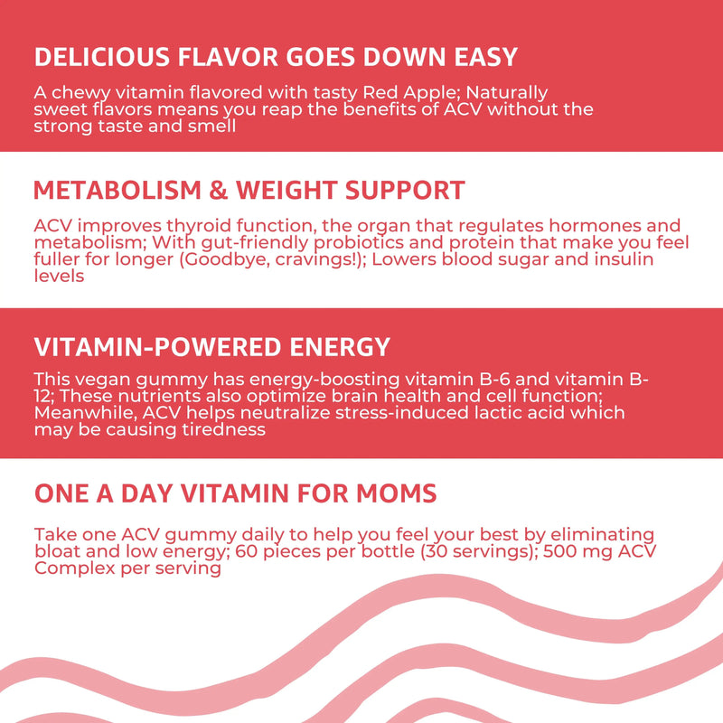 Baby Blues Apple Cider Vinegar Gummies Gummy Vitamins