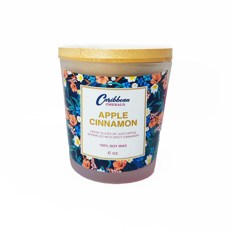 Caribbean Emerald Apple Cinnamon Candle Candle