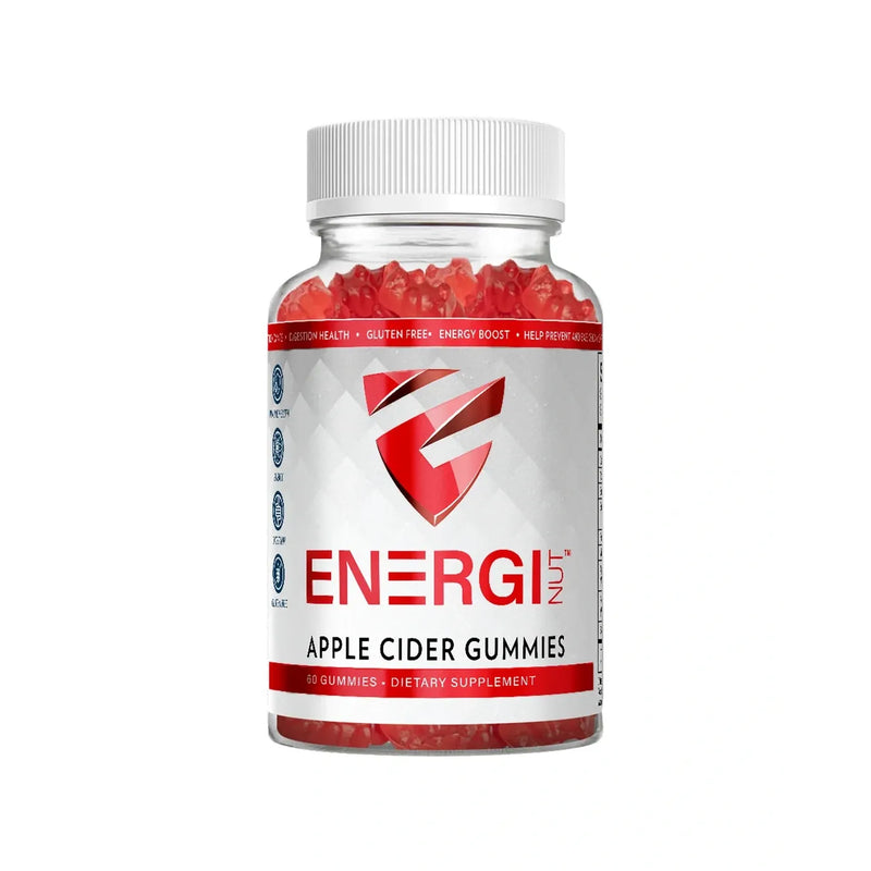 Energi Nutrition Apple Cider Vinegar Gummies Supplement White Smoke