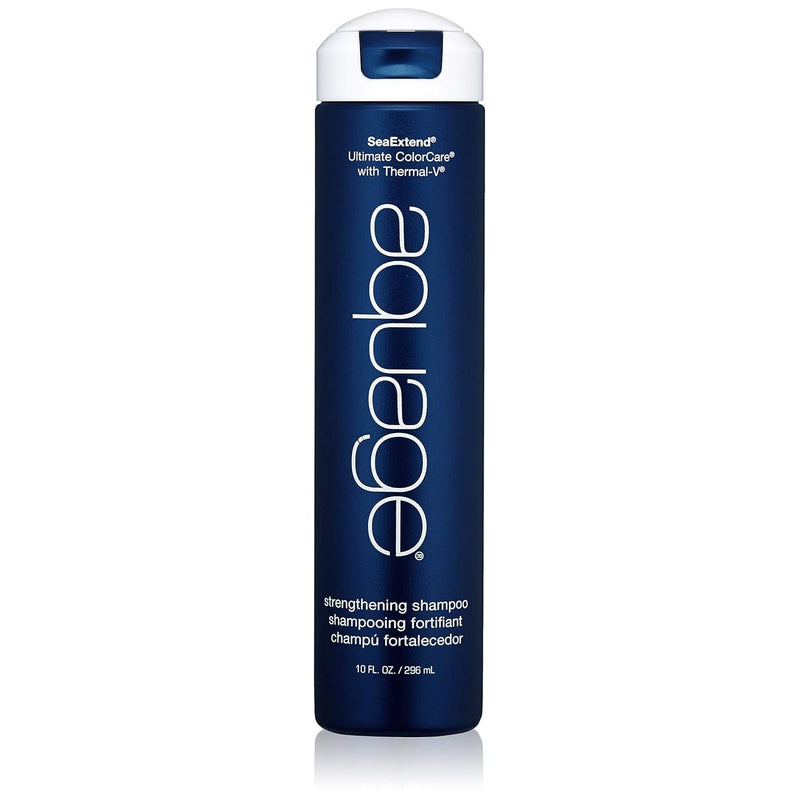 VIP Extensions AQUAGE SeaExtend Strengthening Shampoo, For Fine Hair, Keeps Hair Full, Protected and Brings out Natural Texture, 10 fl. oz Hair Care