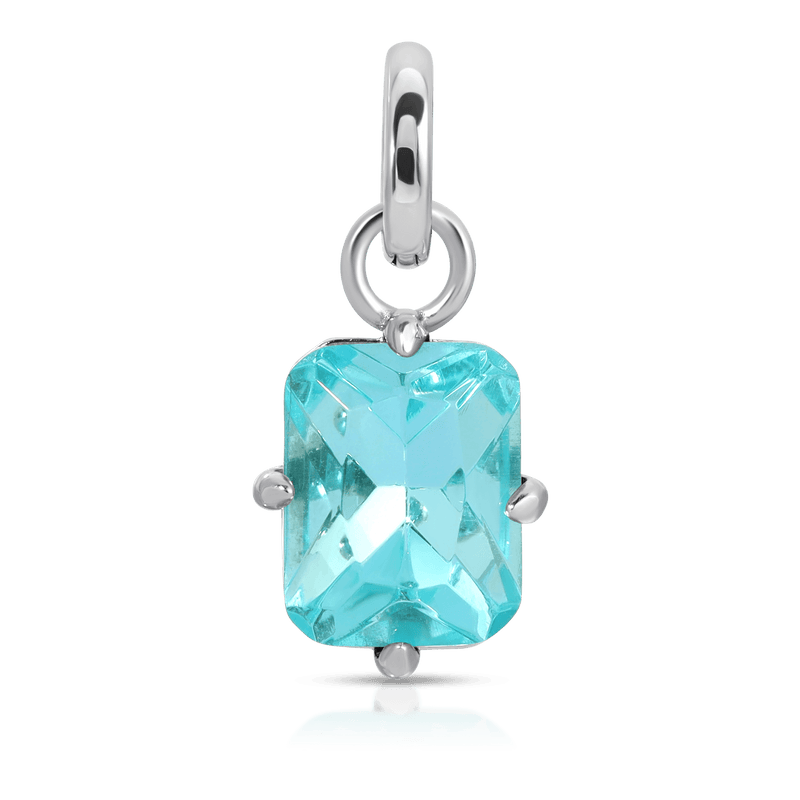 Fragrant Jewels March Aquamarine Birthstone Charm - Emerald Charm