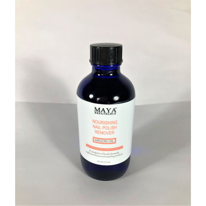 Maya Cosmetics - Natural Nail Polish Remover - Argan Oil (6 Fl Oz)