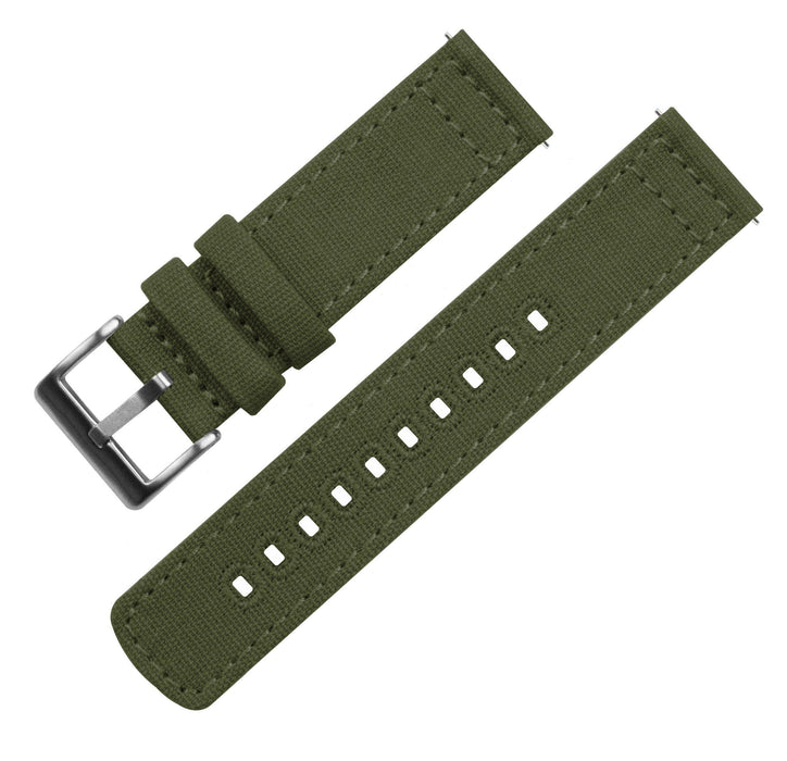 Army Premium Canvas Watch Band by Barton Watch Bands