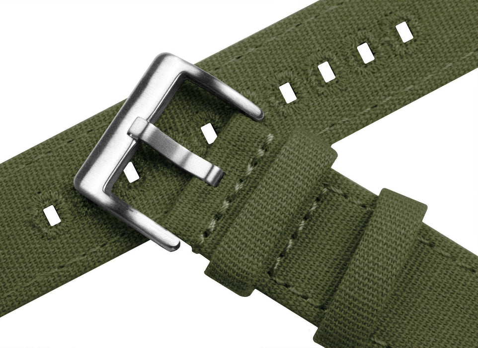 Army Premium Canvas Watch Band by Barton Watch Bands