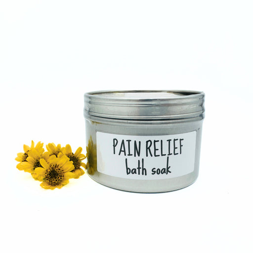 Rooted Earth Farm + Apothecary Pain Relief Bath Soak Bath Teas + Soaks