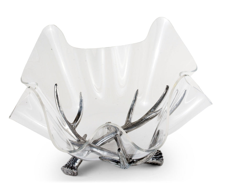 Acrylic Antler Stand Bowl 14