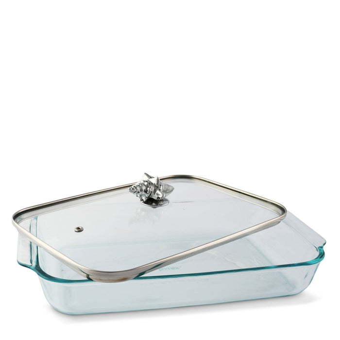 Shell Lid with Pyrex 3 Quart Baking Dish