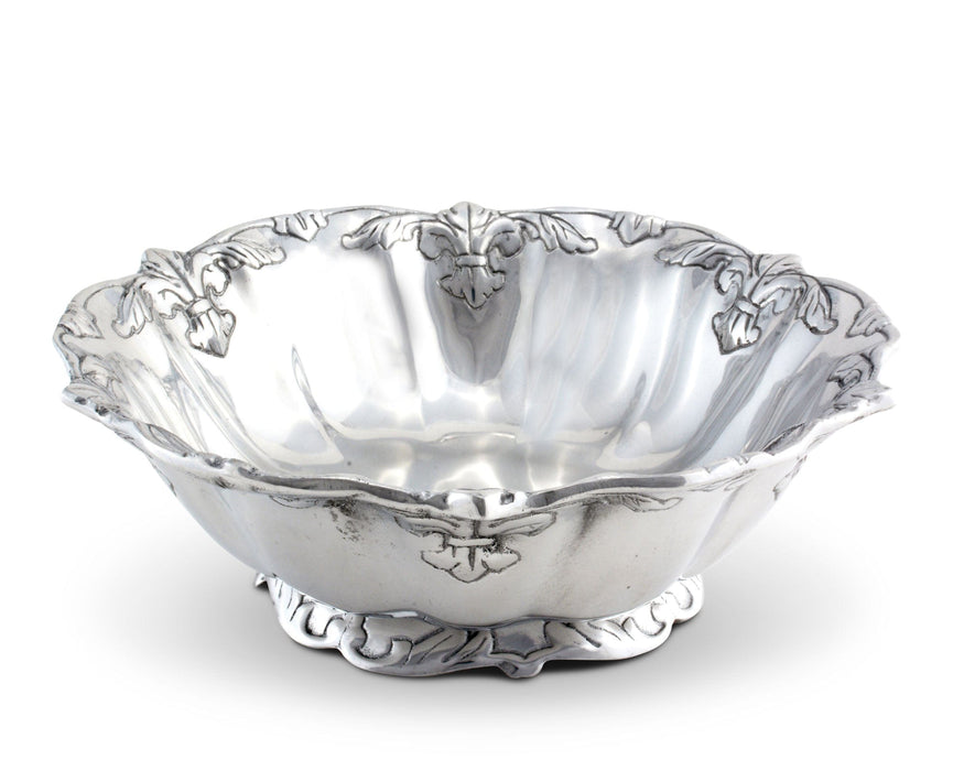 Fleur-De-Lis Salad Bowl 12