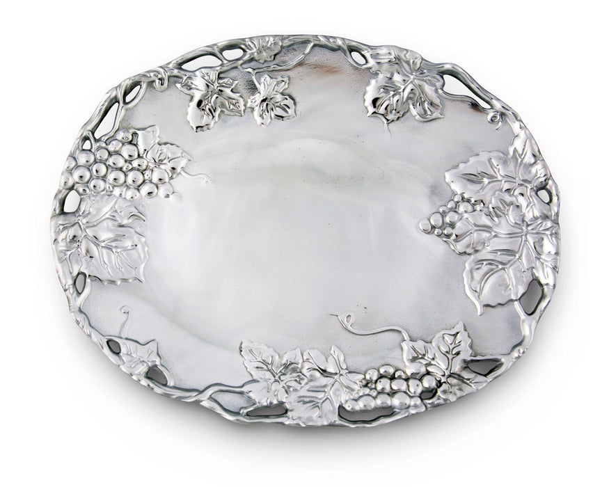 Grape Oval Platter