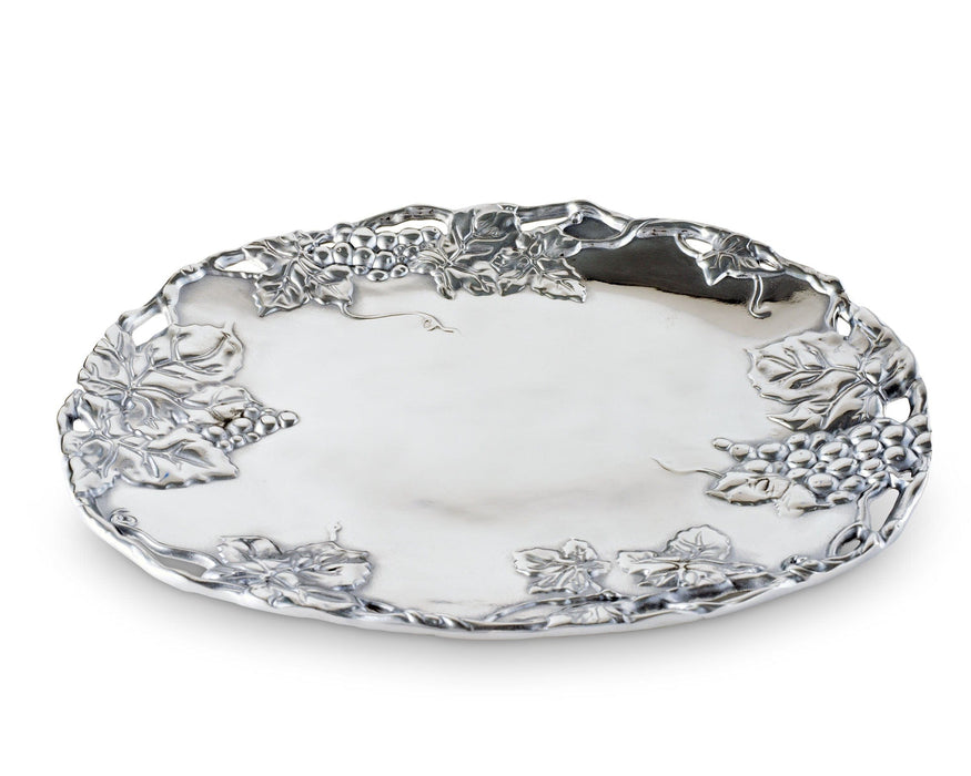 Grape Oval Platter