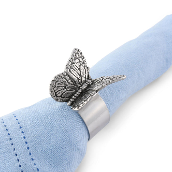 Butterfly Napkin Rings - set of 4