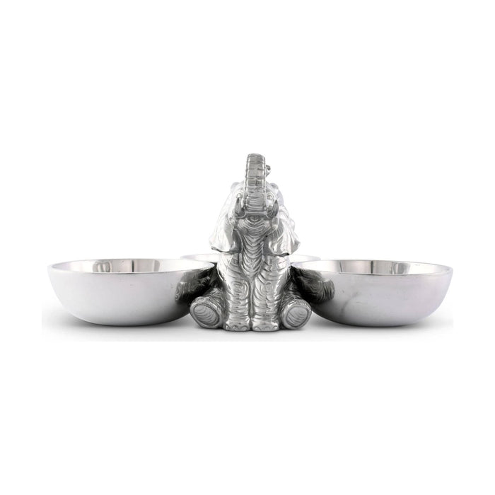 Elephant Three-Bowl Server