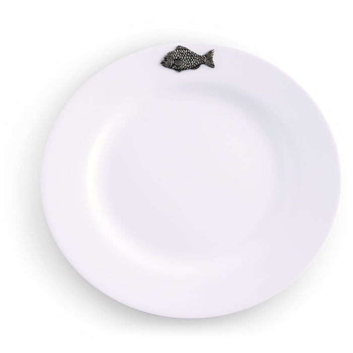 Fish Melamine Lunch Plates - Set of 4