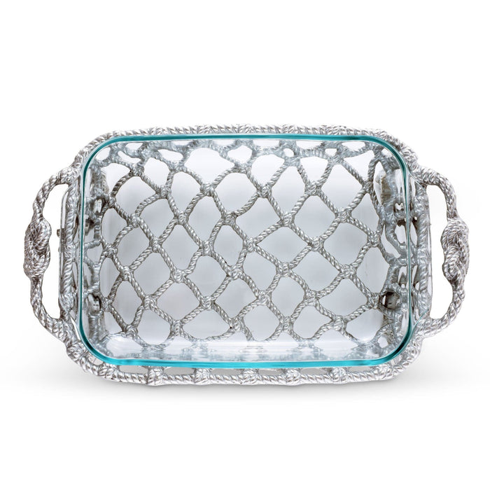 Fish Net Casserole / Pyrex Holder