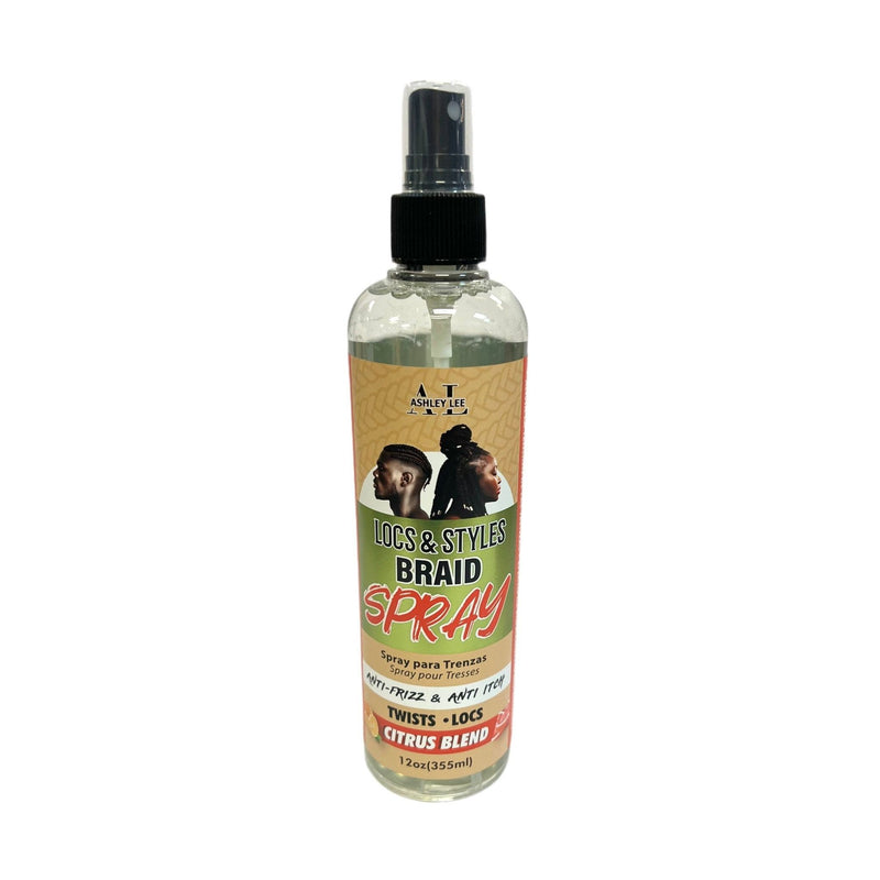 VIP Extensions Ashlee Lee Locs & Styles Braid Spray Twists - Locs ( Citrus Blend ) 12 fl oz