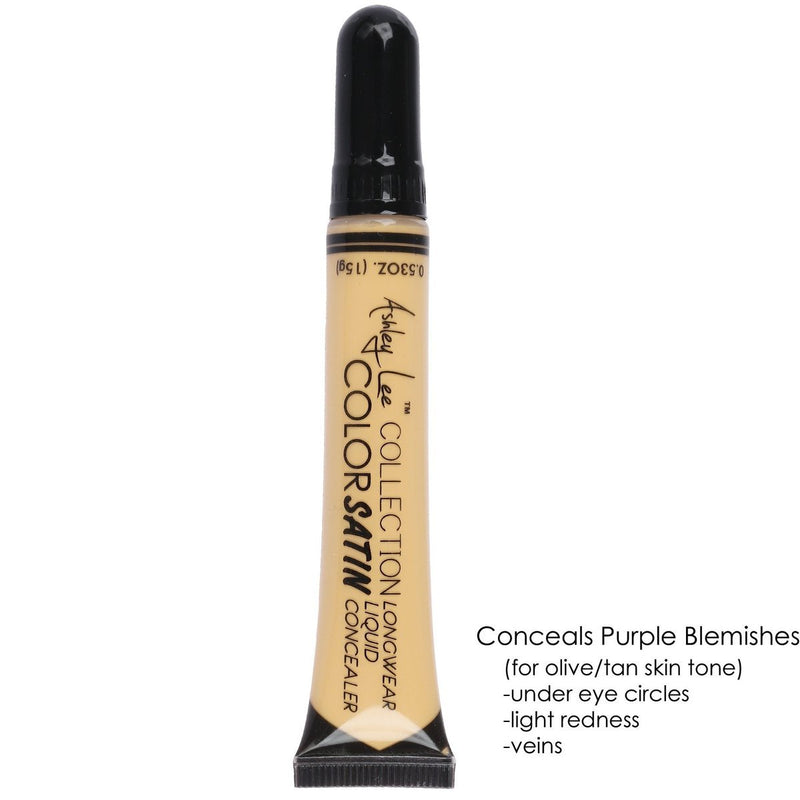 VIP Extensions Ashley Lee COLOR SATIN LONGWEAR LIQUID CONCEALER cosmetics