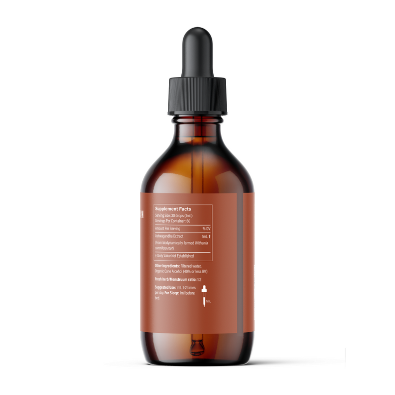 Portland Ashwagandha Farm Ashwagandha Fresh Spagyric Tincture – Pacific Northwest Grown Tincture