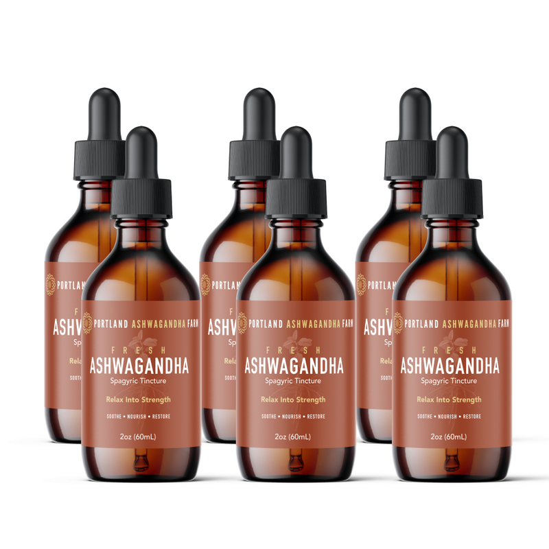 Portland Ashwagandha Farm Ashwagandha Fresh Spagyric Tincture – Pacific Northwest Grown Tincture