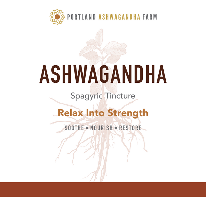 Portland Ashwagandha Farm - Ashwagandha - Fresh Spagyric Tincture