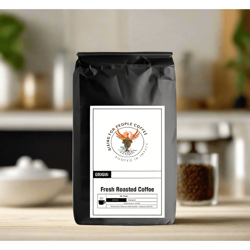 Rising For People Coffee Co. Asian Plateau Coffee Roast Blend Coffee