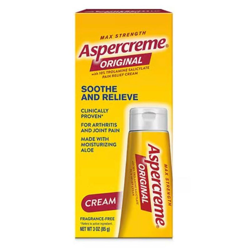 VIP Extensions Aspercreme Aloe Odor Free Pain Relieving Crème Beauty Supplies