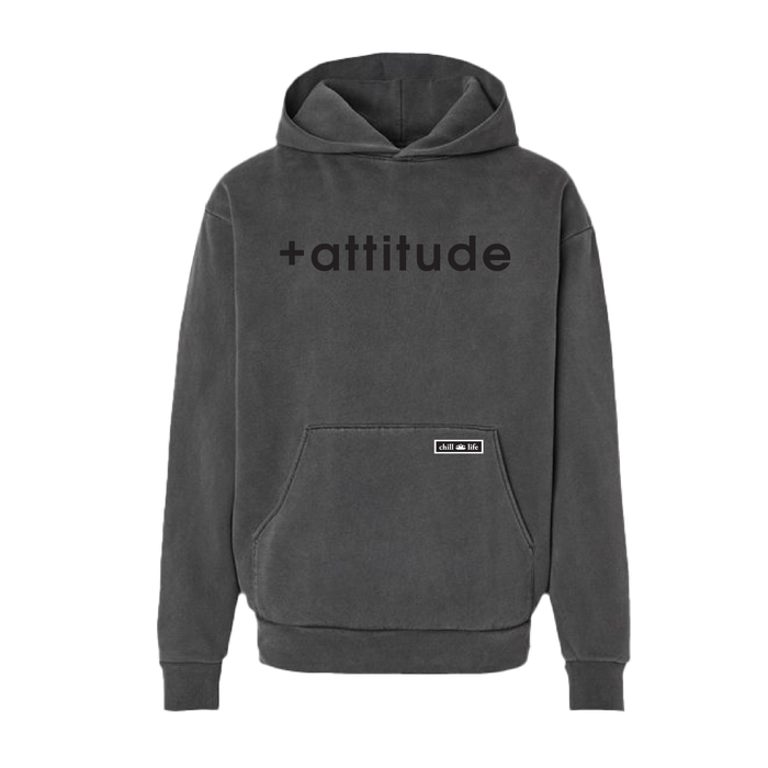 +attitude Hoodie - Vintage Charcoal