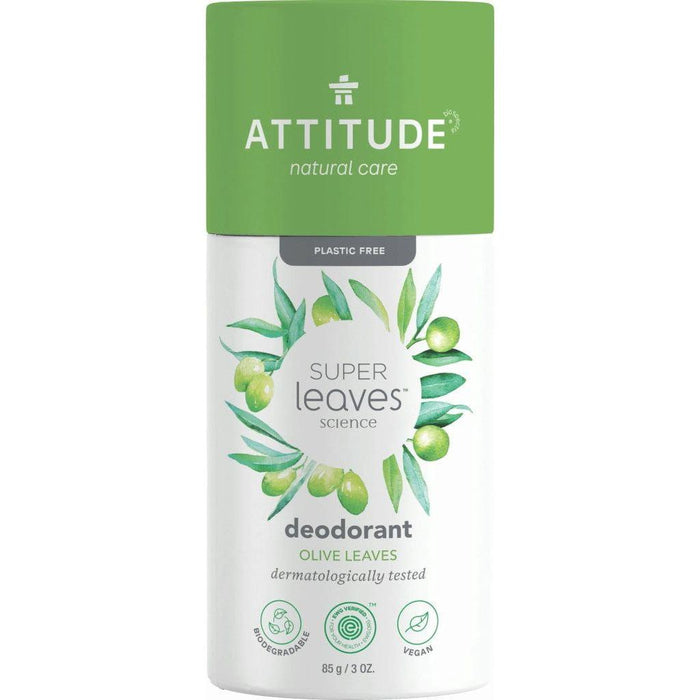 Attitude Deodorant Spray with Olive Leaves  - 3 Oz