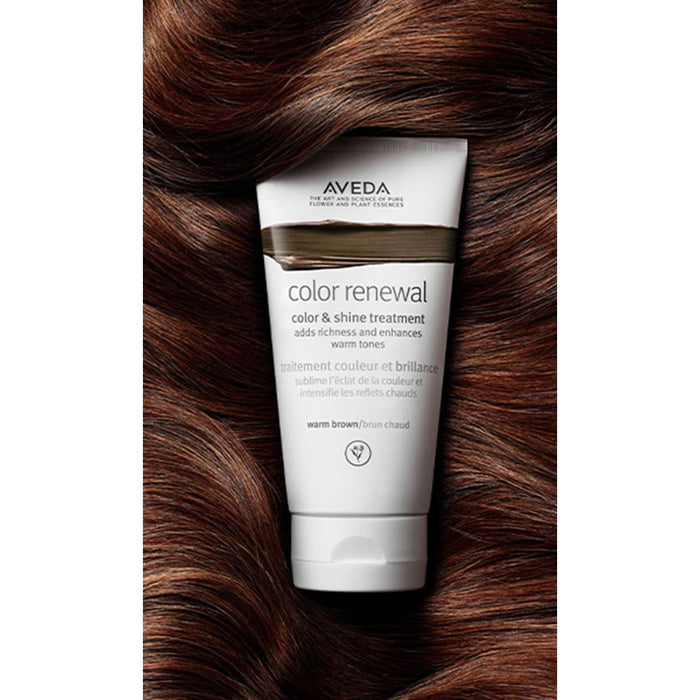 Aveda Color Renewal Color & Shine Treatment in Warm Brown at Nordstrom, Size 5 Oz