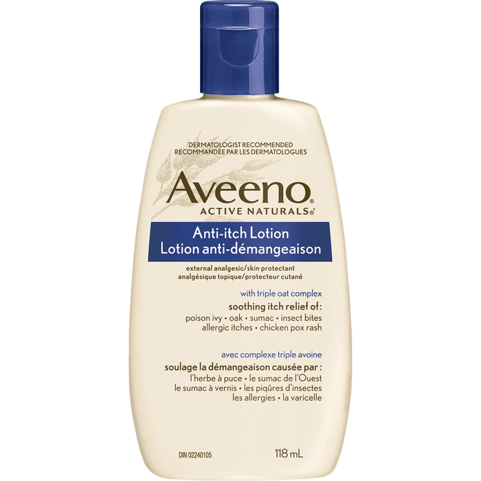 Aveeno Anti-Itch Concentrated Lotion with Calamine and Triple Oat Complex 4 fl.