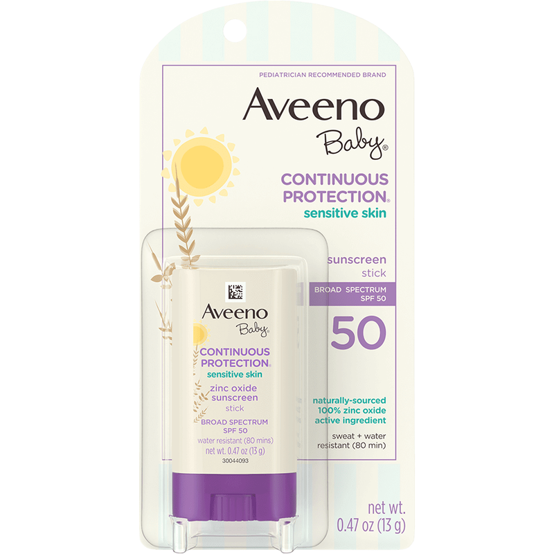 Aveeno Aveeno Baby Natural Protection Sunblock Stick SPF 50+ (0.5 oz.) Baby Sunscreen