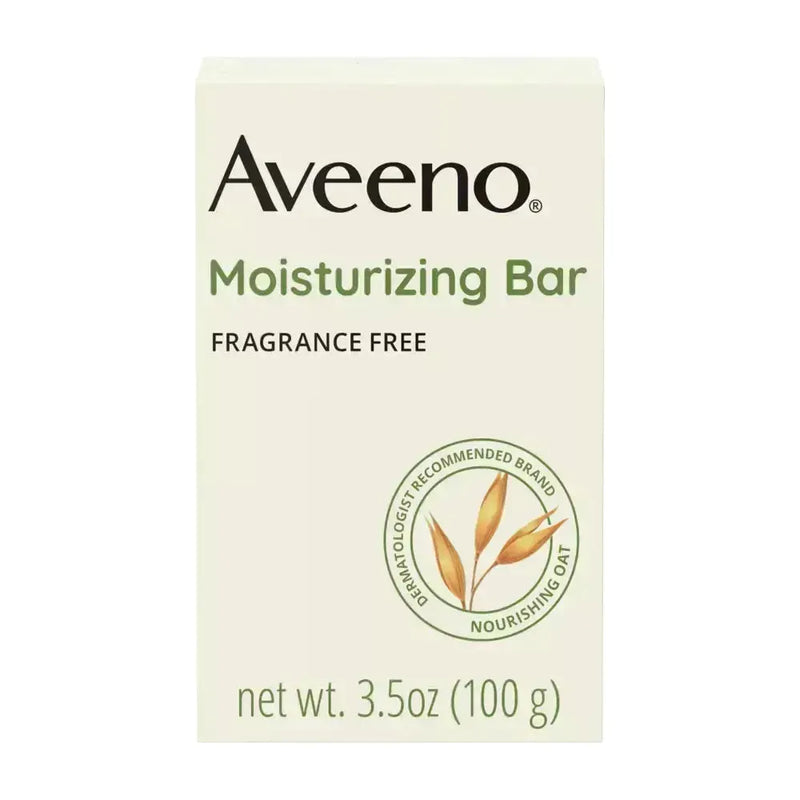 Aveeno Aveeno Active Naturals Moisturizing Bar Fragrance Free 3.5 oz Moisturizing Bar