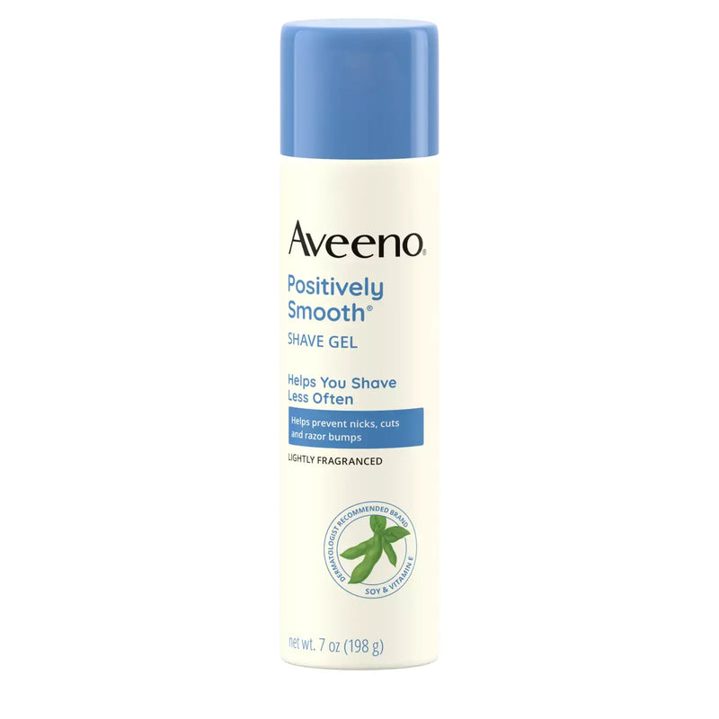 Aveeno Aveeno Positively Smooth Moisturizing Shave Gel with Aloe 7 oz Shave Gel