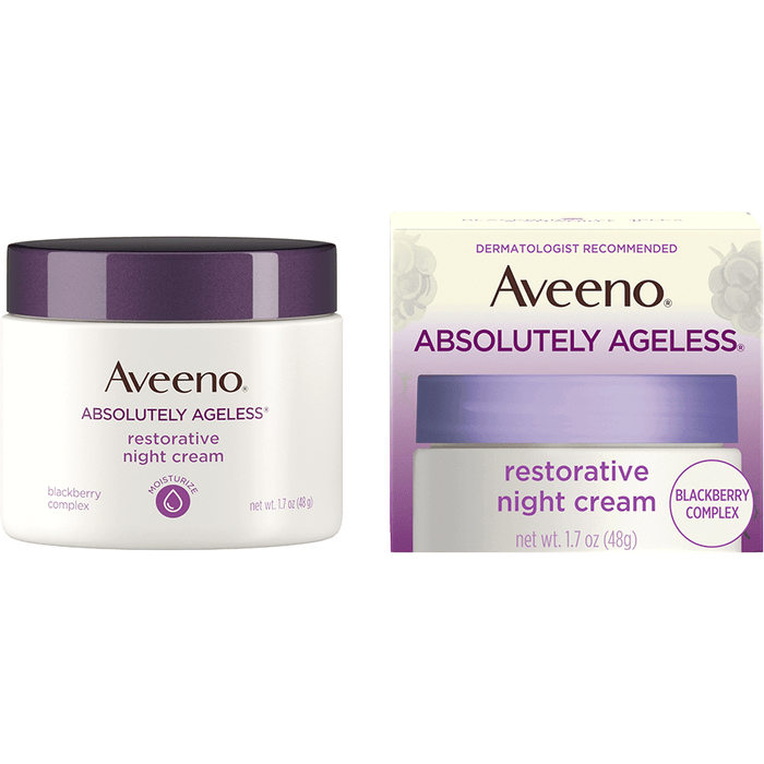 Aveeno Absolutely Ageless Restorative Night Cream, 1.7 Oz