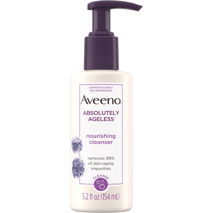 Aveeno Absolutely Ageless Facial Nourishing Anti-Aging Cleanser - 5.2 fl oz