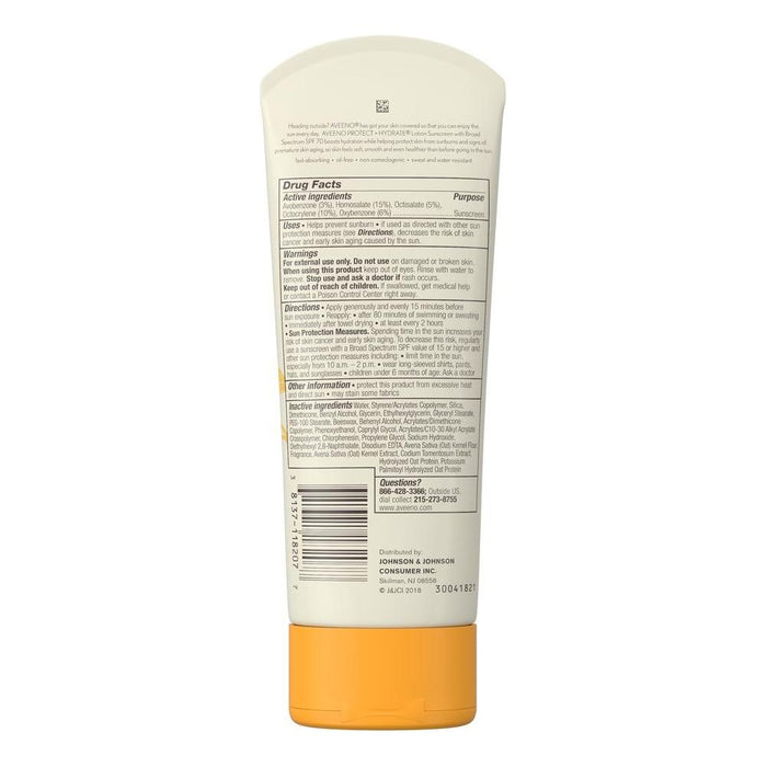 Aveeno Active Naturals Protect Plus Hydrate Lotion SPF 70, 3 oz