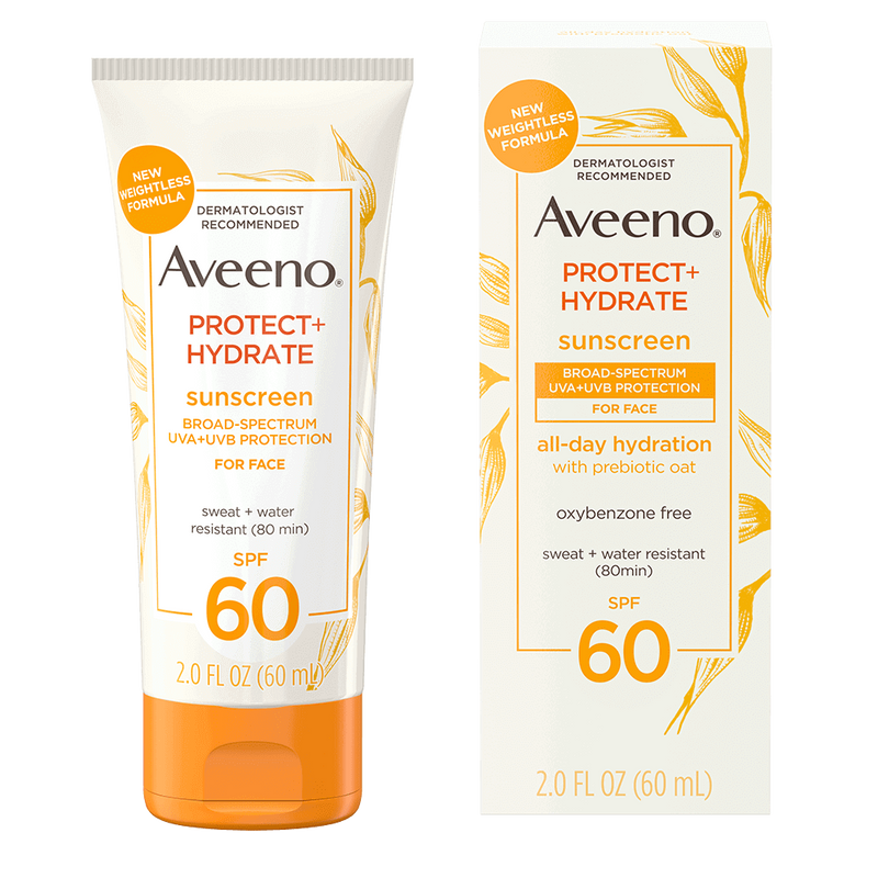 Aveeno Aveeno Protect + Hydrate Sunscreen SPF60 60ml Skin Care