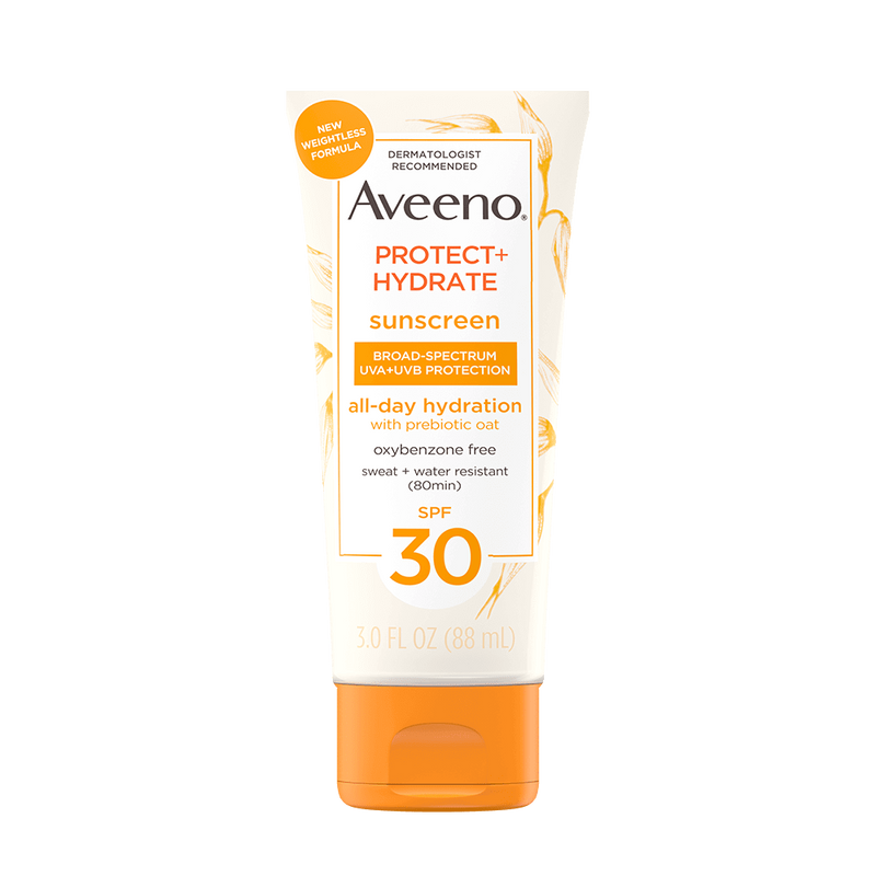 Aveeno Aveeno Protect + Hydrate Sunscreen Broad Spectrum Body Lotion SPF 30 Skin Care
