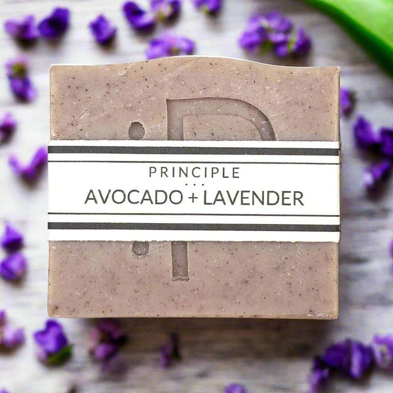 P R I N C I P L E Avocado + Lavender Soap Bar Soap