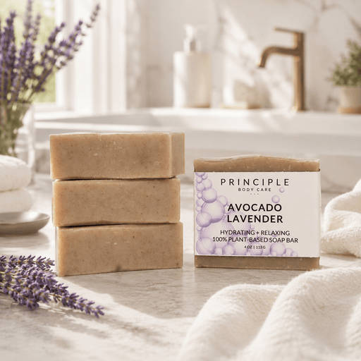 P R I N C I P L E Avocado + Lavender Soap Bar Soap